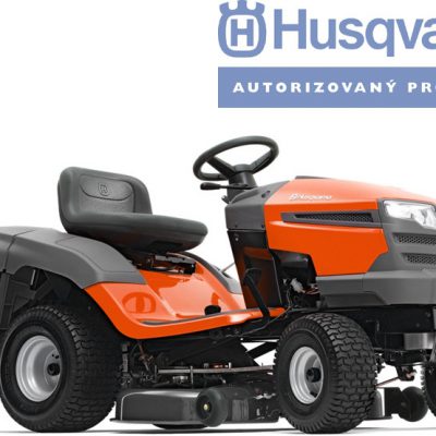 Xe cắt cỏ Husqvarna CT138 - Có thùng gom cỏ